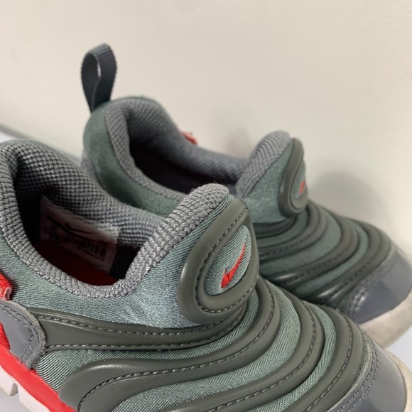 Nike Dynamo Free Kids / Infant Shoes Size US8C UK7.5 Grey Sneakers 343938-010 - Picture 5 of 7